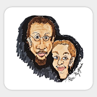 Penn & Teller Sticker